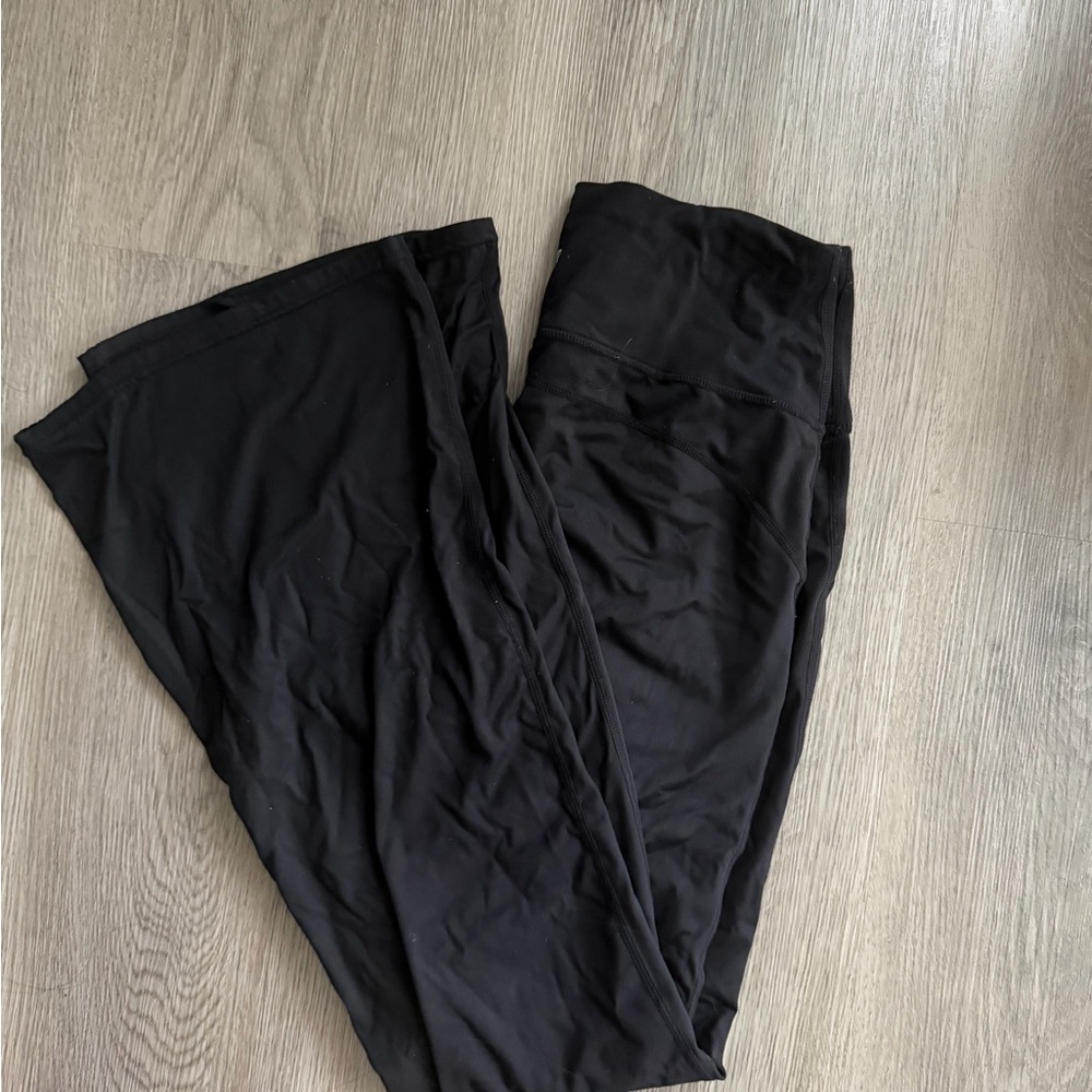 Lululemon black flare leggings